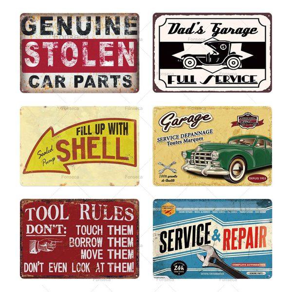 plaque sign retro metal tin sign garage metal vintage wall art decor garage man cave decorationa
plaque sign retro metal tin sign garage metal vintage wall art decor garage man cave decorationa