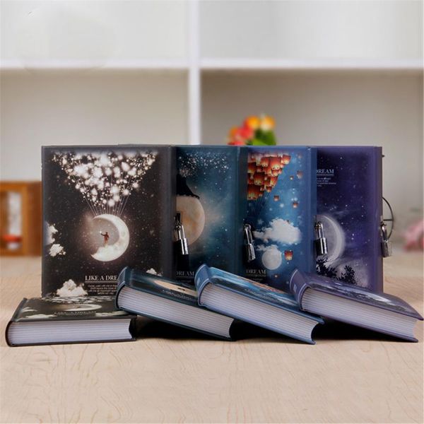 notepads "like a dream" diary with lock notebook cute functional planner book dairy journal stationery gift box package, Purple;pink
notepads "like a dream" diary with lock notebook cute functional planner book dairy journal stationery gift box package, Purple;pink