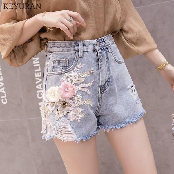 women's shorts summer fashion womens high waist ripped hole tassel pearls beading denim woman sequin flower appliques jeans, White;black
women's shorts summer fashion womens high waist ripped hole tassel pearls beading denim woman sequin flower appliques jeans, White;black