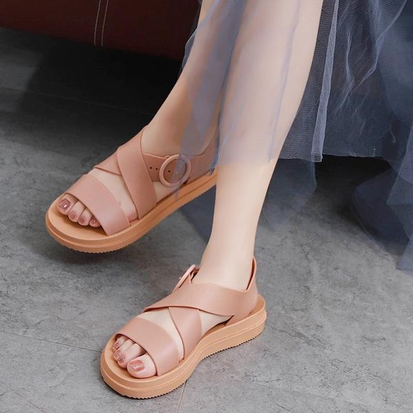 sandals women's summer fashion all-match net red student flat roman shoes platform womans, Black
sandals women's summer fashion all-match net red student flat roman shoes platform womans, Black