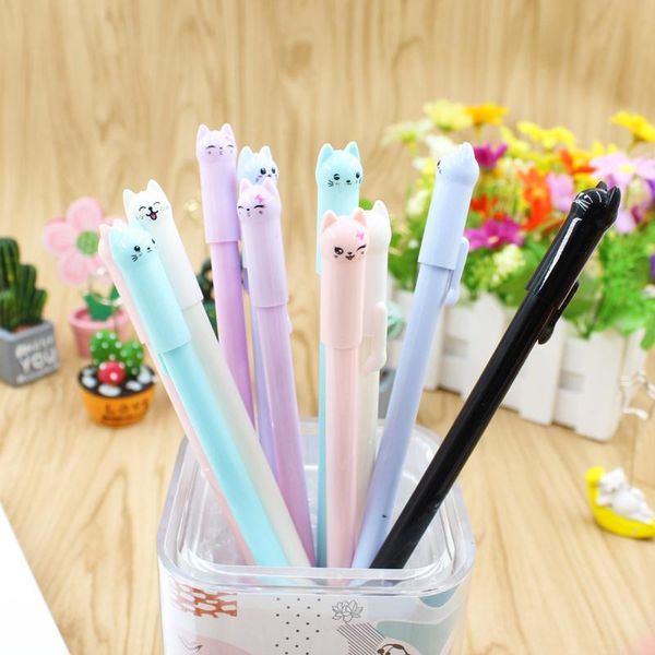 gel pens 6 pcs / set cute kawaii cat pen black ink animal promotional gift stationery school office supply student 0.5mm
gel pens 6 pcs / set cute kawaii cat pen black ink animal promotional gift stationery school office supply student 0.5mm