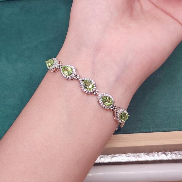 link, chain birthday gifts for girlfriend drop fashion elegant women bracelet with natural stones green olivine 2021 ins trendy, Black
link, chain birthday gifts for girlfriend drop fashion elegant women bracelet with natural stones green olivine 2021 ins trendy, Black