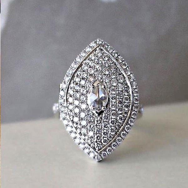 wedding rings huitan gorgeous marquise shaped women's ring full bling iced out brilliant cubic zirconia female statement jewelry, Slivery;golden
wedding rings huitan gorgeous marquise shaped women's ring full bling iced out brilliant cubic zirconia female statement jewelry, Slivery;golden