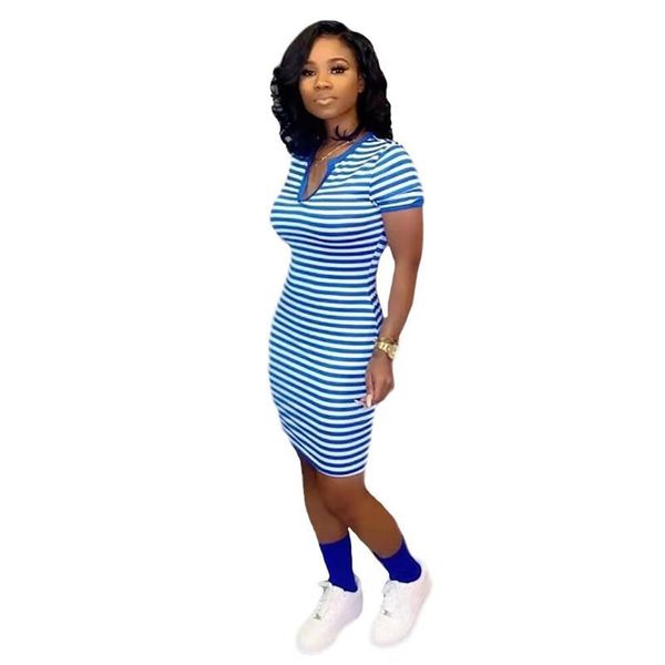 women designer 2958 plain midi dresses short sleeve summer party casual deep selling clothes dresses 3colors v-neck s-xl dhl stripe mlmd, Black
women designer 2958 plain midi dresses short sleeve summer party casual deep selling clothes dresses 3colors v-neck s-xl dhl stripe mlmd, Black