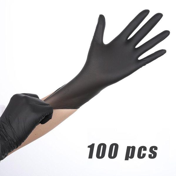disposable gloves black nitrile 100 pcs/pack latex small medium large xl home work safe pvc blend hand elastic
disposable gloves black nitrile 100 pcs/pack latex small medium large xl home work safe pvc blend hand elastic