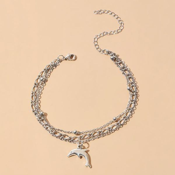 link, chain 2021 bracelet for women retro holiday beach starfish dolphin marine life multilayer hand anklet jewelry charm, Black
link, chain 2021 bracelet for women retro holiday beach starfish dolphin marine life multilayer hand anklet jewelry charm, Black
