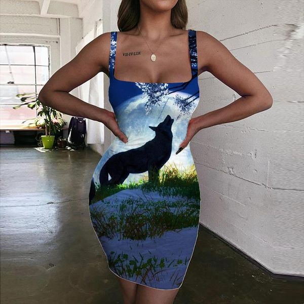 brand wolf animal vestido womens dress anime sundress moon 3d print flower halter sleeveless clothing plus size, Black;gray
brand wolf animal vestido womens dress anime sundress moon 3d print flower halter sleeveless clothing plus size, Black;gray