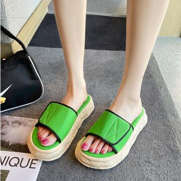 slippers korean style thick bottom flat platform canvas for women summer 2021 beach green slides shoes sandalias, Black
slippers korean style thick bottom flat platform canvas for women summer 2021 beach green slides shoes sandalias, Black