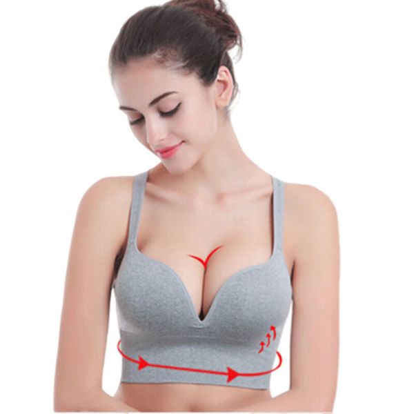 women anti-sagging sports bra workout tank eyebrow shaping sleep brassiere soft casual soft breathable sportswear bra, White;black
women anti-sagging sports bra workout tank eyebrow shaping sleep brassiere soft casual soft breathable sportswear bra, White;black