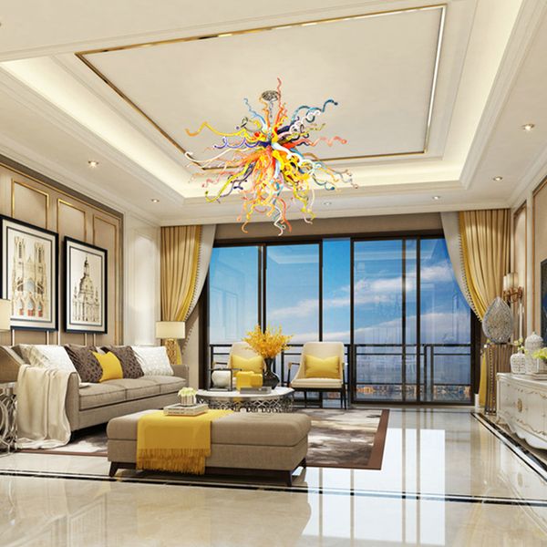 Personality Hand Blown Crystal Ceiling Chandelier Lamp LED Chandeliers Light Customized for Bedroom Lamps Living Room Decoration
Personality Hand Blown Crystal Ceiling Chandelier Lamp LED Chandeliers Light Customized for Bedroom Lamps Living Room Decoration