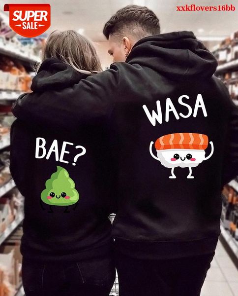 wasa+bae cute printing couple sweater and velvet hoodie casual sports #cv5f, Black
wasa+bae cute printing couple sweater and velvet hoodie casual sports #cv5f, Black