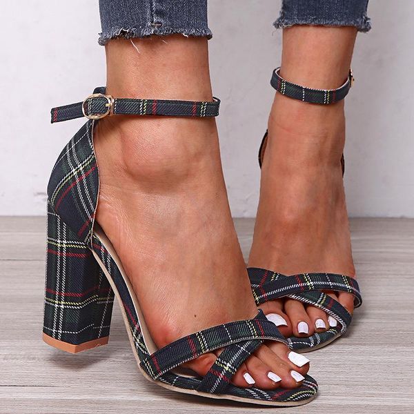 women sandals plus size pumps shoes fashion new plaid buckle strap super high (8cm-up) casual ladies female sandals 35-43, Black
women sandals plus size pumps shoes fashion new plaid buckle strap super high (8cm-up) casual ladies female sandals 35-43, Black