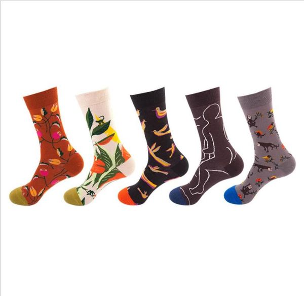 men's socks trendy couple mid-tube skateboard european and american fashion brand autumn winter, Black
men's socks trendy couple mid-tube skateboard european and american fashion brand autumn winter, Black