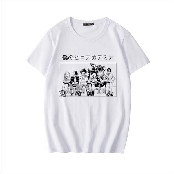 japanese anime boku no hero mens t shirts men academy female cute my school fun harajuku casual tee, White;black
japanese anime boku no hero mens t shirts men academy female cute my school fun harajuku casual tee, White;black