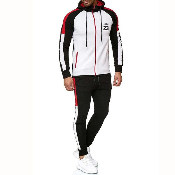 men's tracksuits fashion casual spliced patchwork two pieces men sets runnnig sportswear sports tracksuit joggers sweatpants pullover, Gray
men's tracksuits fashion casual spliced patchwork two pieces men sets runnnig sportswear sports tracksuit joggers sweatpants pullover, Gray