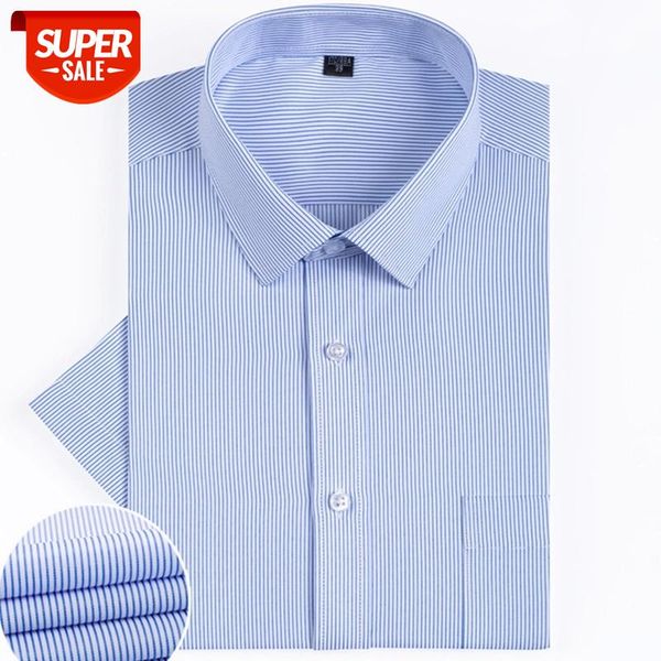 vertical striped men's shirt short sleeve for summer easy care non-iron solid formal business mens dress shirts slim fit white #np9r, White;black
vertical striped men's shirt short sleeve for summer easy care non-iron solid formal business mens dress shirts slim fit white #np9r, White;black