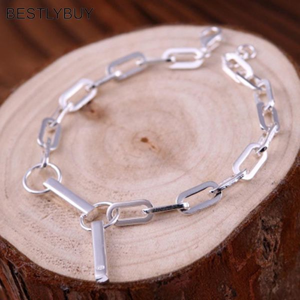 charm bracelets lybuy genuine real pure solid 925 sterling silver bracelet bangle for women jewelry square bead female hand chain band, Golden;silver
charm bracelets lybuy genuine real pure solid 925 sterling silver bracelet bangle for women jewelry square bead female hand chain band, Golden;silver