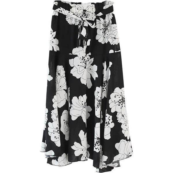 skirts summer chiffon print floral beach skirt lady black red khaki green sashes long elastic waist womens bohemian midi
skirts summer chiffon print floral beach skirt lady black red khaki green sashes long elastic waist womens bohemian midi