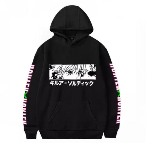 men's hoodies & sweatshirts killua zoldyck x cartoon sweatshirt men women autumn harajuku fashion hip hop hooded pullover, Black
men's hoodies & sweatshirts killua zoldyck x cartoon sweatshirt men women autumn harajuku fashion hip hop hooded pullover, Black