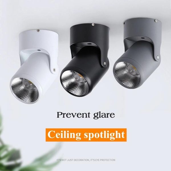 ceiling lights dimmable rotating led downlight, surface mounted adjustment, ac85-265v cob, 5w7w10w12w 15w, spotlight, 1pc
ceiling lights dimmable rotating led downlight, surface mounted adjustment, ac85-265v cob, 5w7w10w12w 15w, spotlight, 1pc