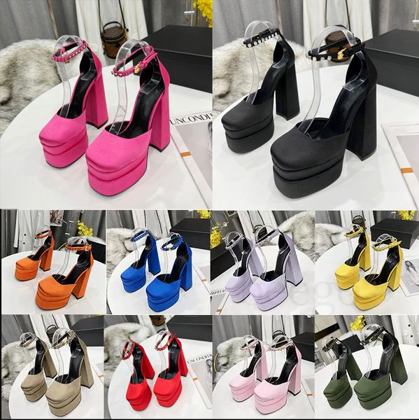 designer sandals women aevitas sandal waterproof platform high heels shoes crystal medusa shoe double ankle strap thick heeled catwalk satin, Black
designer sandals women aevitas sandal waterproof platform high heels shoes crystal medusa shoe double ankle strap thick heeled catwalk satin, Black