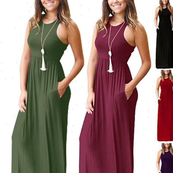 women summer boho long maxi dress solid sleeveless dress bandage long dress party bridesmaids club holiday femme dresses, Black;gray
women summer boho long maxi dress solid sleeveless dress bandage long dress party bridesmaids club holiday femme dresses, Black;gray