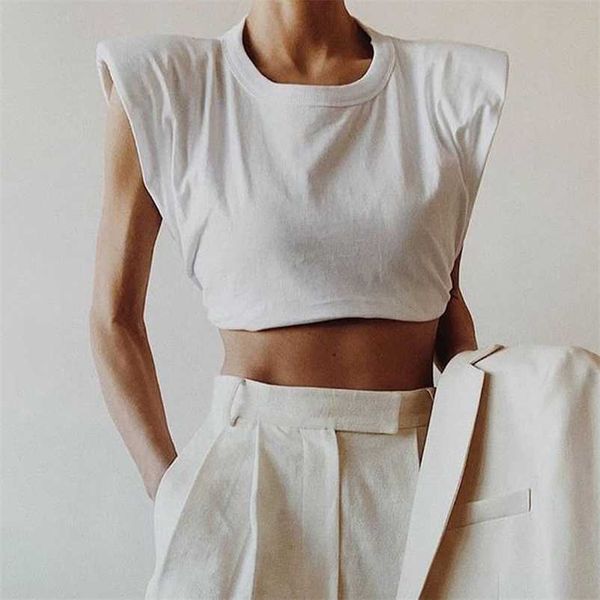casual slim women t shirt o neck sleevelesss elegant short t-shirts for female black white summer fashion clothing 210524
casual slim women t shirt o neck sleevelesss elegant short t-shirts for female black white summer fashion clothing 210524