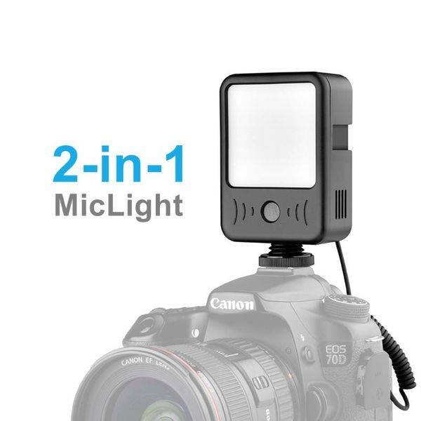 flash heads mini rechargeable led video light built-in microphone recording mic 6500k fill for cell phone vlog live camera vlogging
flash heads mini rechargeable led video light built-in microphone recording mic 6500k fill for cell phone vlog live camera vlogging