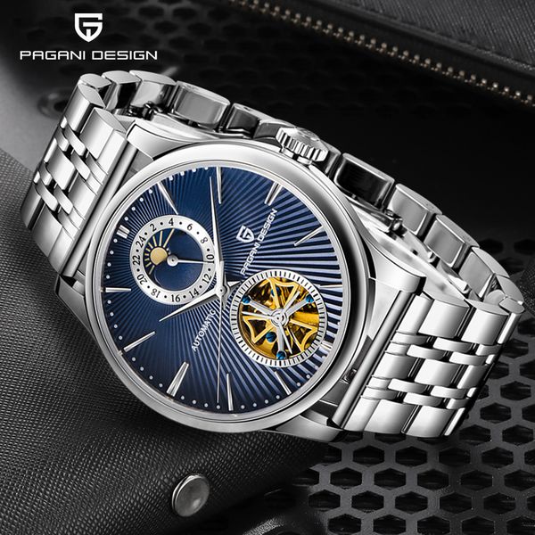 stainless steel strap for pagani design fashion & casual automatic male 2021 new simple men watch reloj hombre, Slivery;brown
stainless steel strap for pagani design fashion & casual automatic male 2021 new simple men watch reloj hombre, Slivery;brown