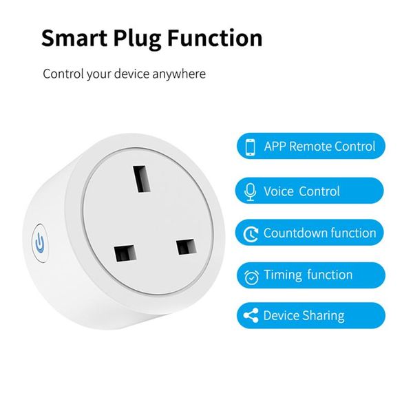 smart power plugs wireless wifi plug uk 90-250v adaptor remote voice control energy monitor outlet timer socket for alexa google home
smart power plugs wireless wifi plug uk 90-250v adaptor remote voice control energy monitor outlet timer socket for alexa google home