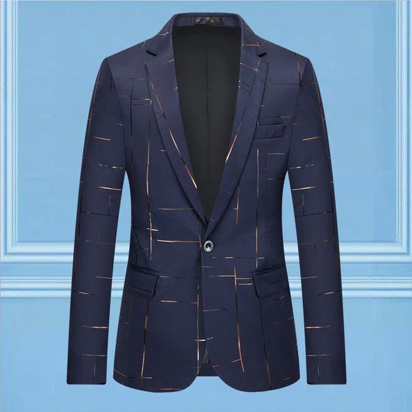 men's suits & blazers 2021 fashion casual boutique single buckle geometric lattice business slim fit suit dress jacket coat, White;black
men's suits & blazers 2021 fashion casual boutique single buckle geometric lattice business slim fit suit dress jacket coat, White;black