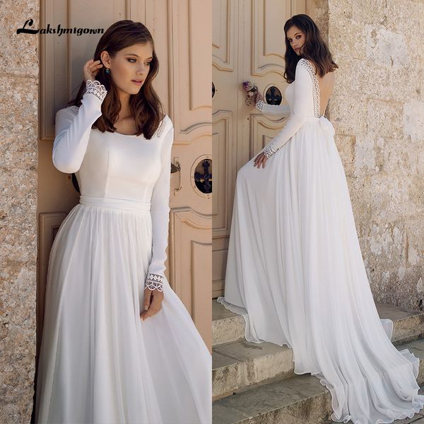 new boho mariee long sleeves 2021 longue robe de soiree simple elegant chiffon wedding gown for bridal q1f0, White
new boho mariee long sleeves 2021 longue robe de soiree simple elegant chiffon wedding gown for bridal q1f0, White