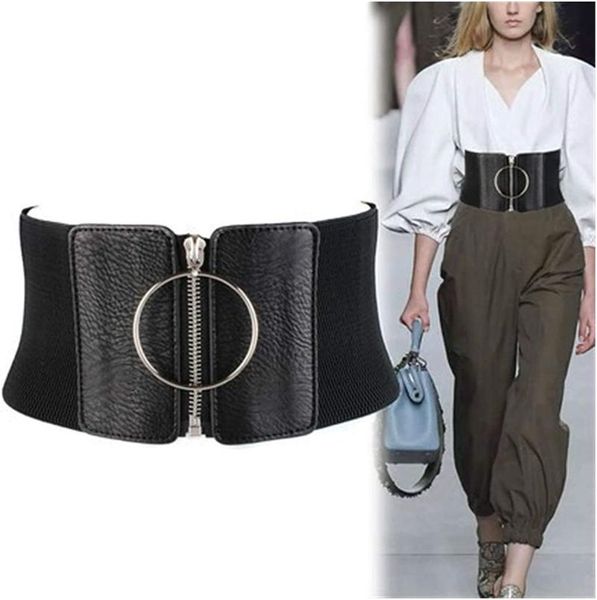 belts women's belt female ultra wide for women dresses ladies elastic big met cinturones para mujer accessories, Black;brown
belts women's belt female ultra wide for women dresses ladies elastic big met cinturones para mujer accessories, Black;brown