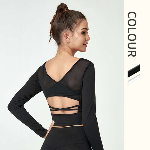tracksuits seasons women's four style back yoga suit cotton like long sve fitns tight sports female, Gray
tracksuits seasons women's four style back yoga suit cotton like long sve fitns tight sports female, Gray