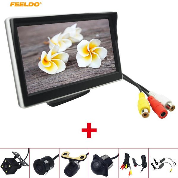 car video feeldo 5" lcd tft stand-alone monitor rear view backup camera rca rearview system 2.4g wireless cigarette lighter optional
car video feeldo 5" lcd tft stand-alone monitor rear view backup camera rca rearview system 2.4g wireless cigarette lighter optional