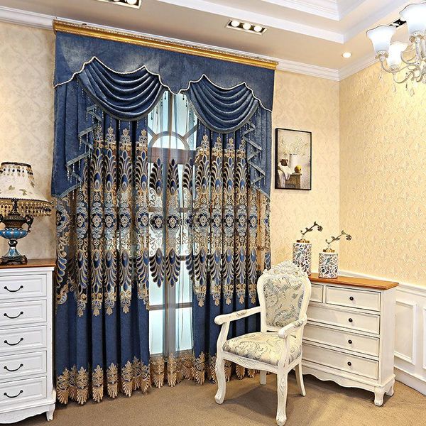 curtain & drapes european style hollow chenille embroidered curtains for living room bedroom villa study luxury tulle valance custom
curtain & drapes european style hollow chenille embroidered curtains for living room bedroom villa study luxury tulle valance custom