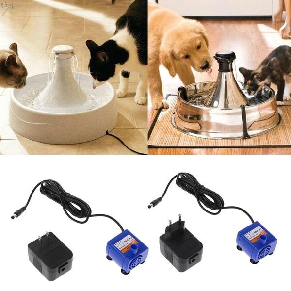 automatic pet cat water drinking fountain silenced fountain pump power adapter us eu plug whosale&dropship
automatic pet cat water drinking fountain silenced fountain pump power adapter us eu plug whosale&dropship