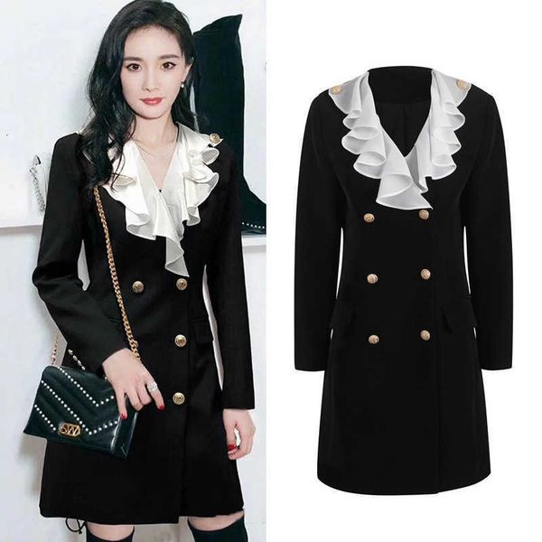 women's t-shirt yang mi star same french niche with v plied neckline suit dressed as the fall line female dress iizw, White
women's t-shirt yang mi star same french niche with v plied neckline suit dressed as the fall line female dress iizw, White