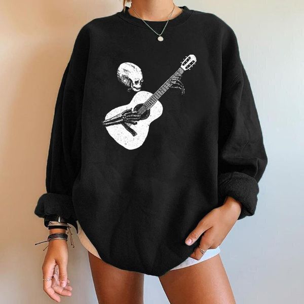 women's hoodies & sweatshirts oversize loose casual pullover long sleeve fleece sweatshirt retro punk music theme girly2k harajuku spri, Black
women's hoodies & sweatshirts oversize loose casual pullover long sleeve fleece sweatshirt retro punk music theme girly2k harajuku spri, Black