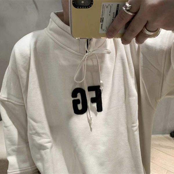 2021 new flocking fg letter fog sweatshirts men women crewneck pullover oversize essentials hoodie 656s, Black
2021 new flocking fg letter fog sweatshirts men women crewneck pullover oversize essentials hoodie 656s, Black