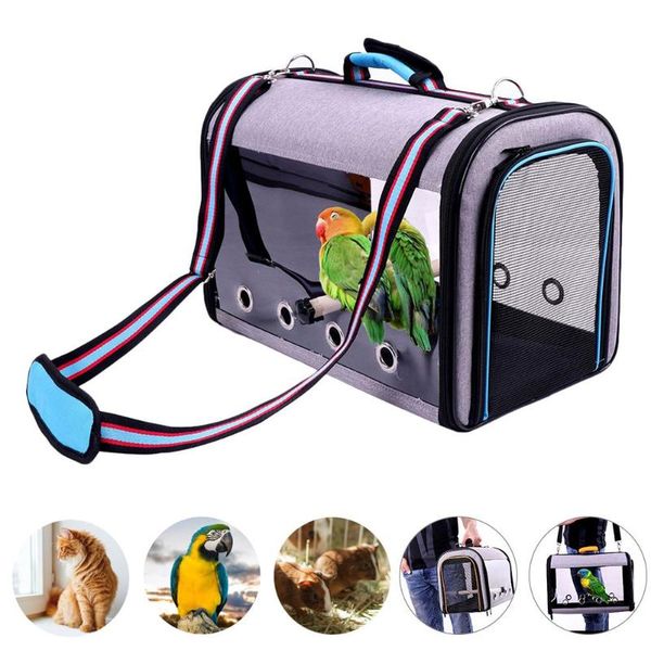 bird carrier bird travel cage outdoor transport parrot cage carrying with perch dog backpack for pet parrot cat
bird carrier bird travel cage outdoor transport parrot cage carrying with perch dog backpack for pet parrot cat