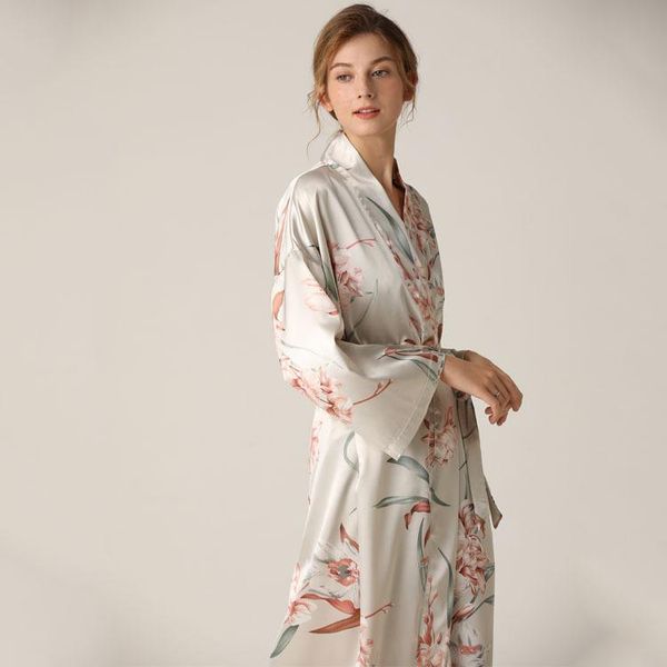 women's sleepwear women kimono bathrobe gown intimate lingerie satin nightwear print flower nighty&robe suit silky nightgown, Black;red
women's sleepwear women kimono bathrobe gown intimate lingerie satin nightwear print flower nighty&robe suit silky nightgown, Black;red
