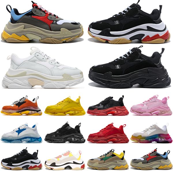 triple s casual shoes clear sole men women designer sneakers chaussures 17fw paris vintage dad shoe crystal bottom white black yellow red 36
triple s casual shoes clear sole men women designer sneakers chaussures 17fw paris vintage dad shoe crystal bottom white black yellow red 36