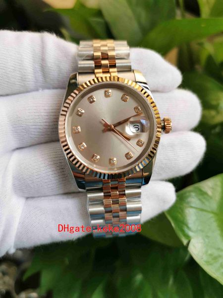 excellent bp men watches wristwatches 126331 41mm 36mm rose gold diamond sapphire luminescent jubilee bracelet automatic mechanical mens wat, Slivery;brown
excellent bp men watches wristwatches 126331 41mm 36mm rose gold diamond sapphire luminescent jubilee bracelet automatic mechanical mens wat, Slivery;brown