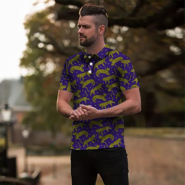 men's polos cartoon animal tiger leopard shirt casual printed short-sleeved fashion streetwear summer men hip-hop, White;black
men's polos cartoon animal tiger leopard shirt casual printed short-sleeved fashion streetwear summer men hip-hop, White;black