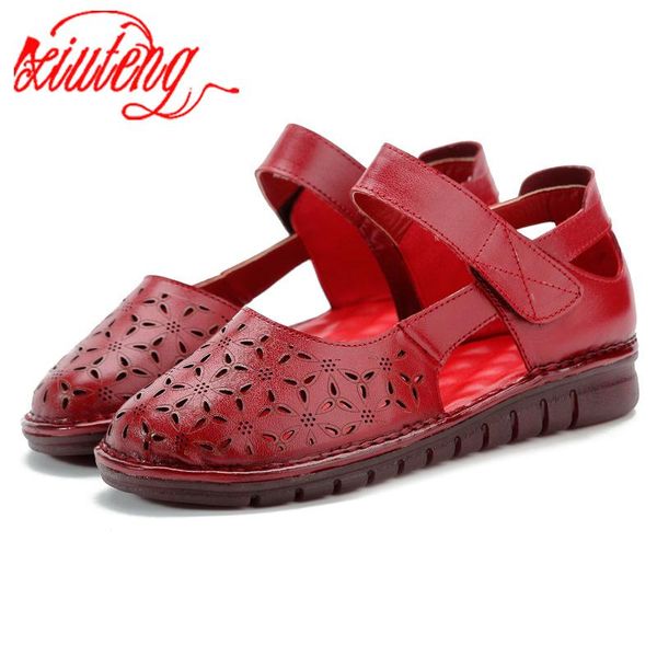 sandals xiuteng summer shoes woman genuine leather hollow flats 2021 ladies casual breathable women, Black
sandals xiuteng summer shoes woman genuine leather hollow flats 2021 ladies casual breathable women, Black