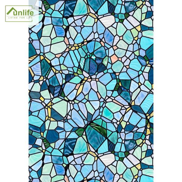 window stickers funlife® blue cobblestones glass self-adhesive uv resistance door waterproof home membrane film
window stickers funlife® blue cobblestones glass self-adhesive uv resistance door waterproof home membrane film