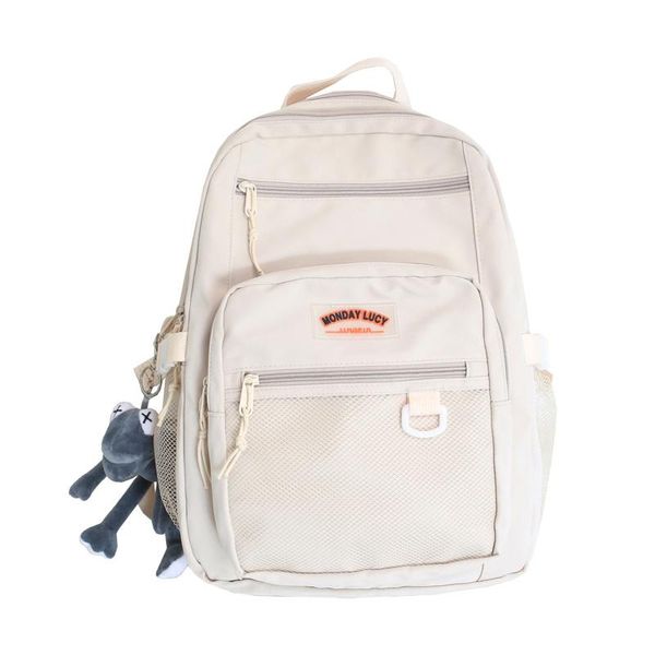 backpack 2021 frog pendant student school bag for teenager outdoor travel nylon
backpack 2021 frog pendant student school bag for teenager outdoor travel nylon