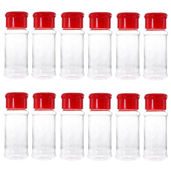 12 pcs plastic spice salt pepper shakers seasoning jar can barbecue condiment jar bottles cruet container kitchen seasoning box(
12 pcs plastic spice salt pepper shakers seasoning jar can barbecue condiment jar bottles cruet container kitchen seasoning box(