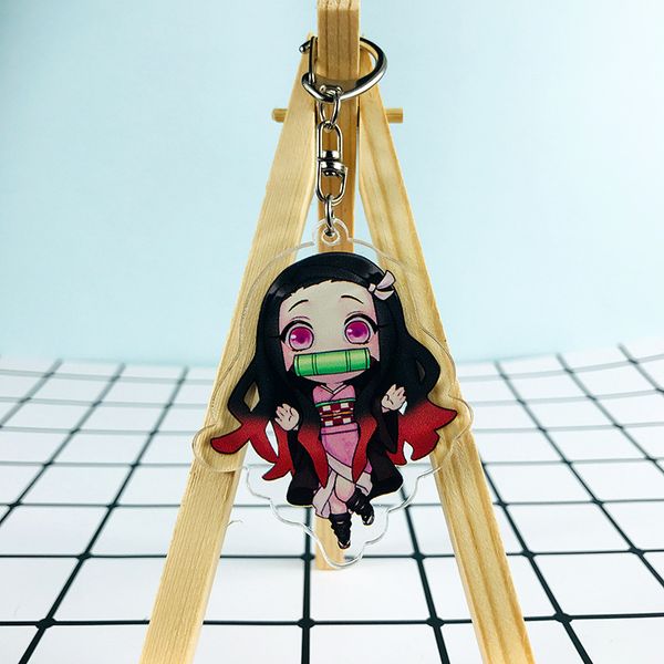 Anime Demon Slayer Keychain Women Cartoon Acrylic Figure Kamado Tanjirou Pendant Keyring Cute Kid Girl Key Chains Jewelry Brelok
Anime Demon Slayer Keychain Women Cartoon Acrylic Figure Kamado Tanjirou Pendant Keyring Cute Kid Girl Key Chains Jewelry Brelok